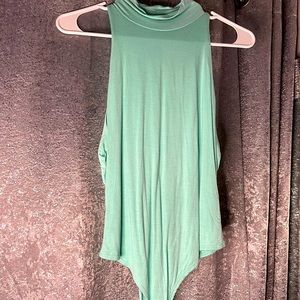 Mint body suit